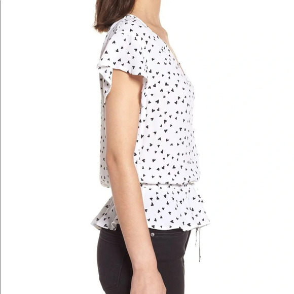 Rails Bretton Black Heart Blouse - Picture 3 of 7